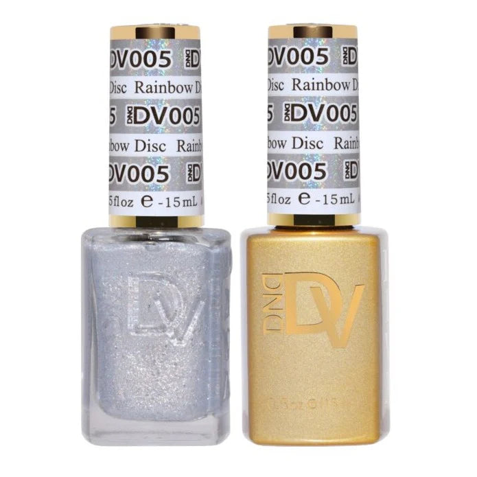 DND Gel & Polish Diva Duo - 005 Rainbow Disco