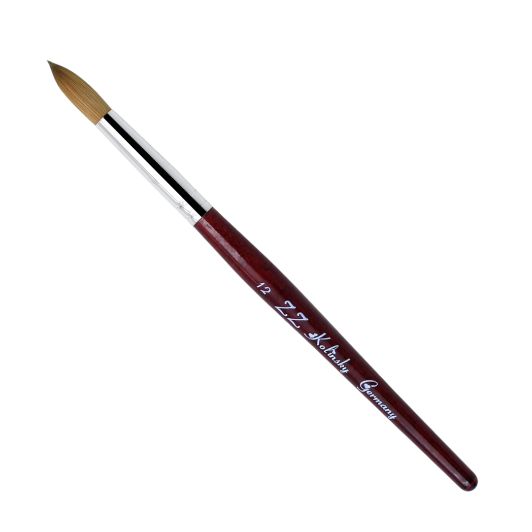 ZZ Wood Kolinsky Brushes #12