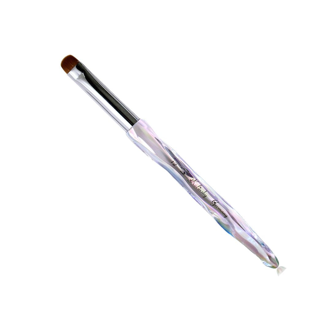 JKI French Brush Crystal Handle #12