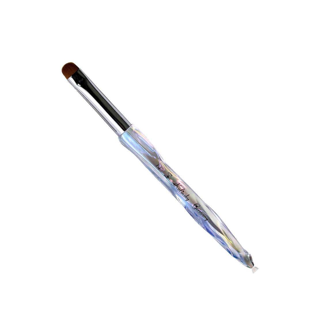 JKI French Brush Crystal Handle #14